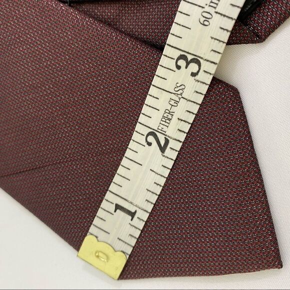 Calvin Klein Sparkly Silk Blend Tie - Picture 2 of 4